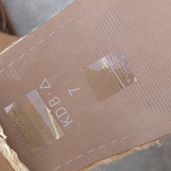 Kelsi Dagger Womens Platform Espadrilles‎ Sandals Size 7 - Picture 6 of 6